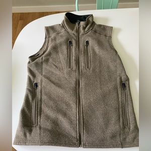 Kuhl khaki vest mens size medium